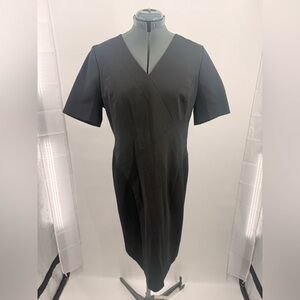 Lafayette 148 New York Elegant Black Women's Dress Size 12 NWT